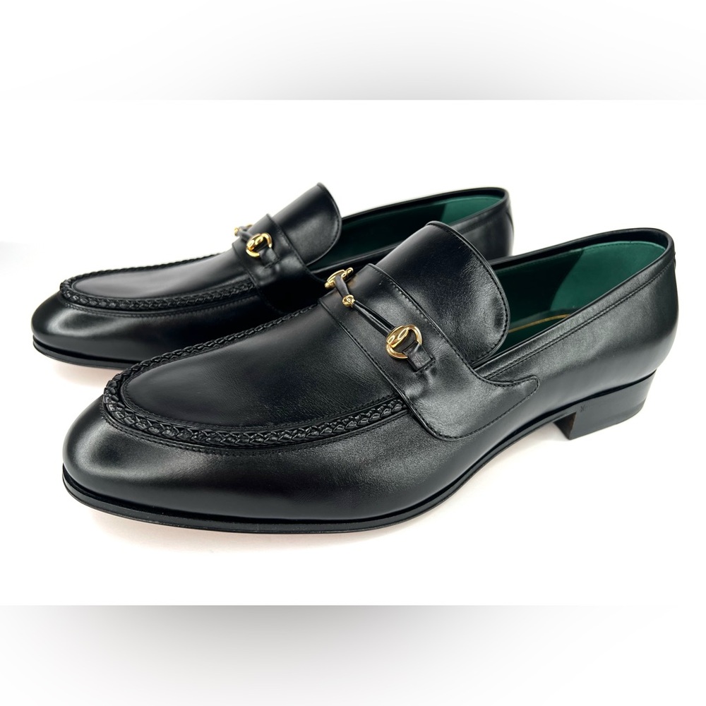 GUCCI Horsebit Constance Lux Moccasin Leather Loafers UK 13 - US 13.5 - EU 47 - Picture 13 of 13